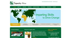 Desktop Screenshot of capacityafrica.com